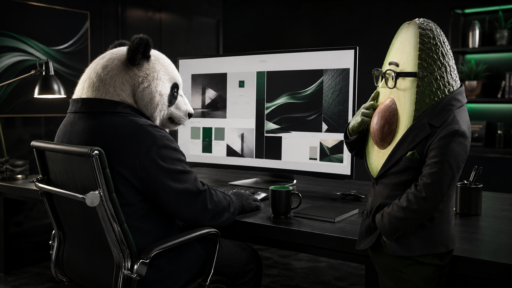Pandacado web sitesi tasarım süreci